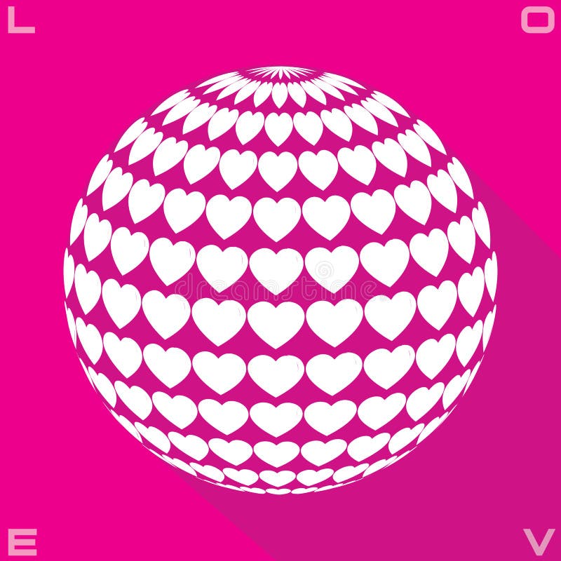 Circle of love stock vector. Illustration of holiday 53865099