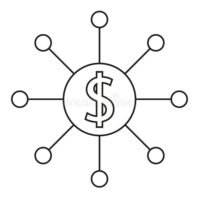 Money Icon Round Stock Illust!   rations 16 852 Money Icon - 