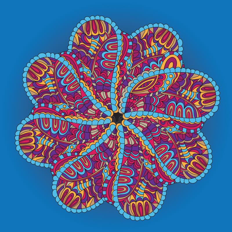 Download Circle Ornament Mandala Stock Vector - Image: 44370259