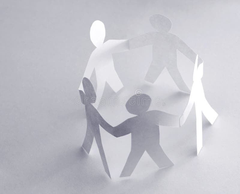 Circle of people stock photos Circle of people stock photos