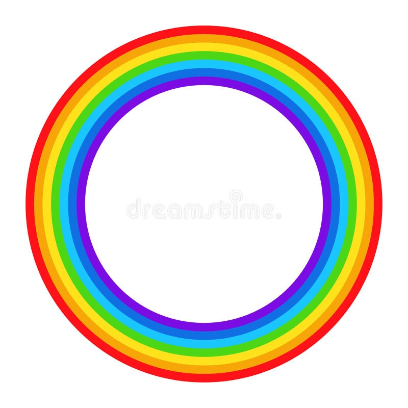 Color spectrum different colors colour table Vector Image