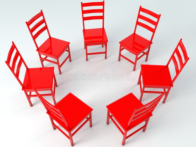 Chairs Circle Stock Illustrations – 1,050 Chairs Circle Stock ...