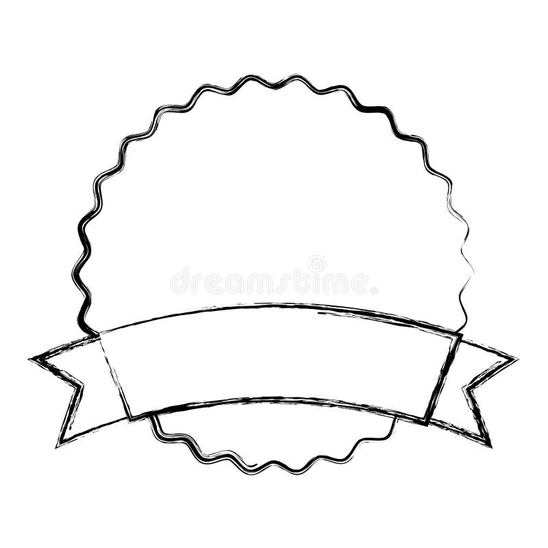 Circle seal emblem icon stock vector. Illustration of sign - 93935964