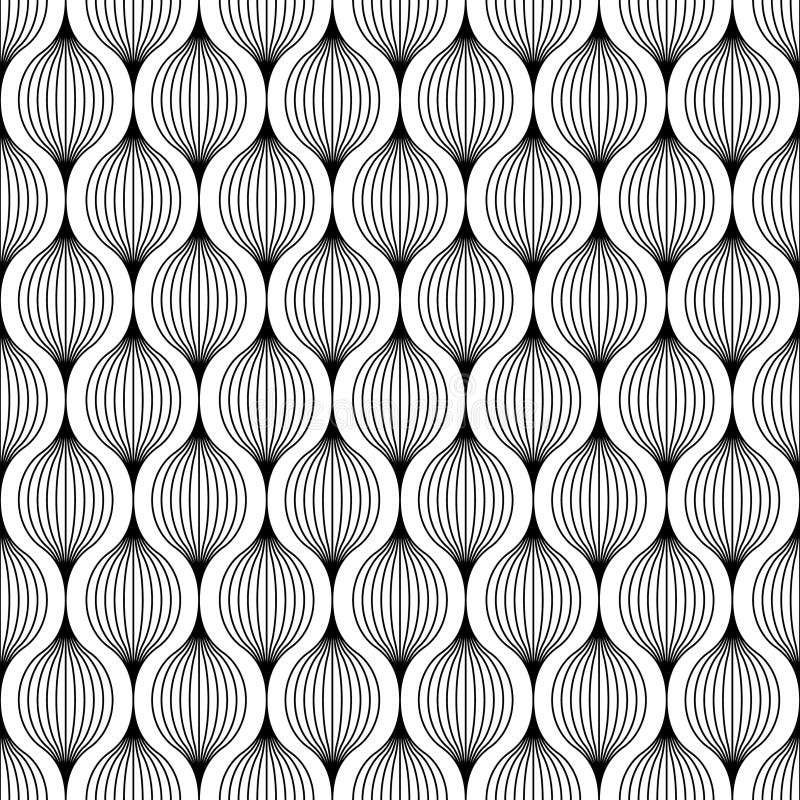 Circle seamless pattern. Repeating abstract circles background. Modern geometric lattice. Repeated geometry ring graphic. Round royalty free illustration