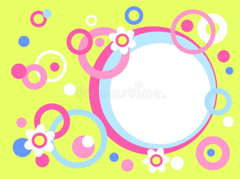 Circles and flowers