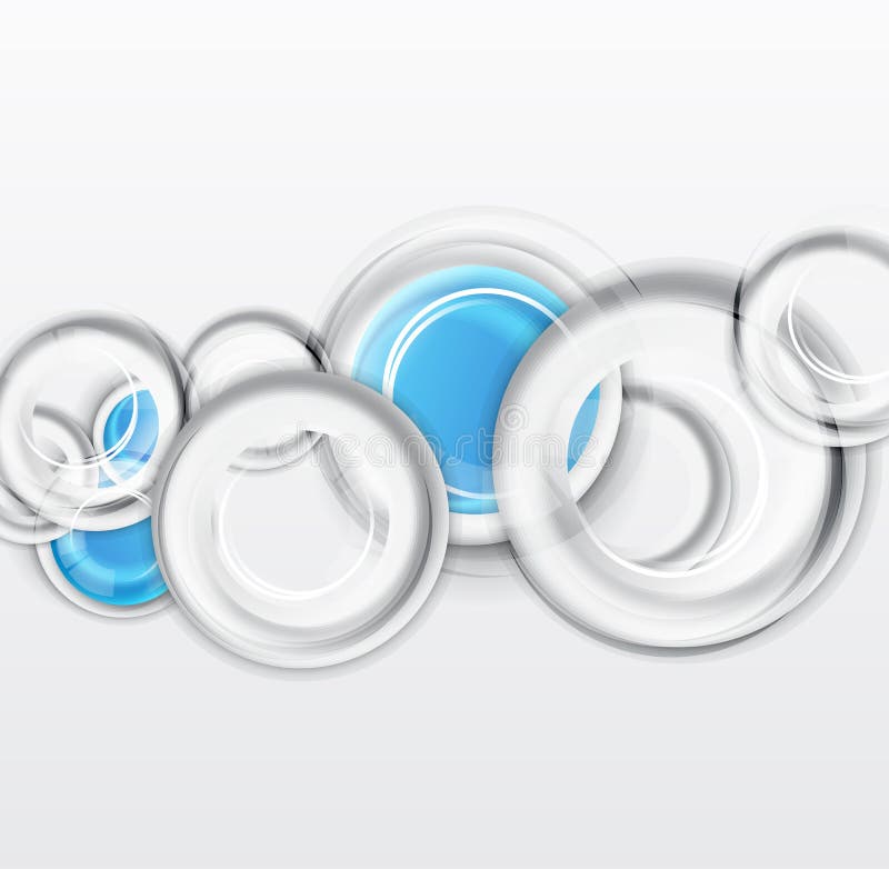 Circles geometrical background royalty free illustration