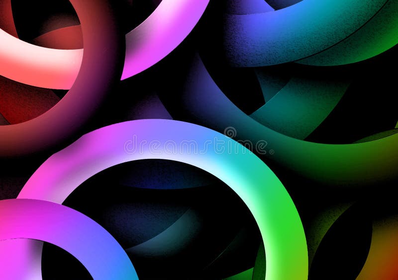 Circles layered in different colours abstract background royalty free illustration Circles layered in different colours abstract background royalty free illustration