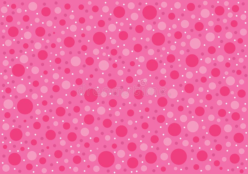 Circles Shape Pink Background for Design Layouts or Wallpaper Stock  Illustration - Illustration of layouts, background: 196009934