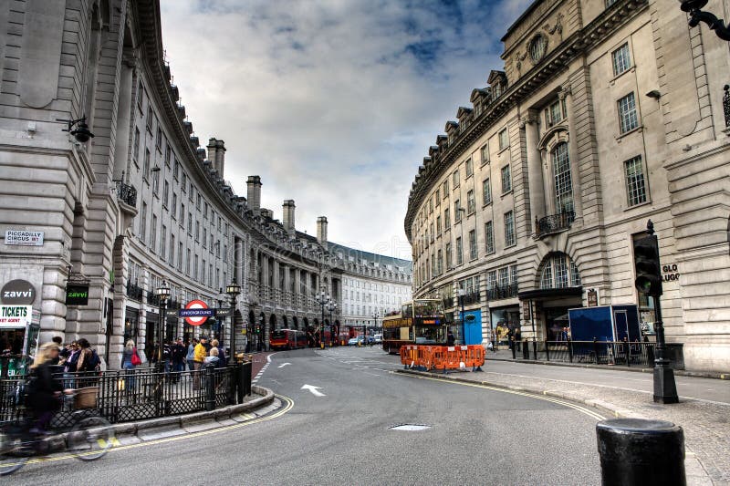 Piccadilly Circus fotografia de stock