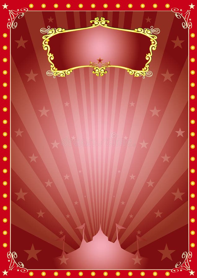 Circo mágico de la estrella ilustración del vector Circo mágico de la estrella ilustración del vector