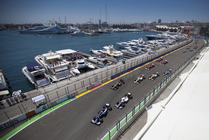 Circuit 2012 De Rue De Valence Image stock éditorial Image du