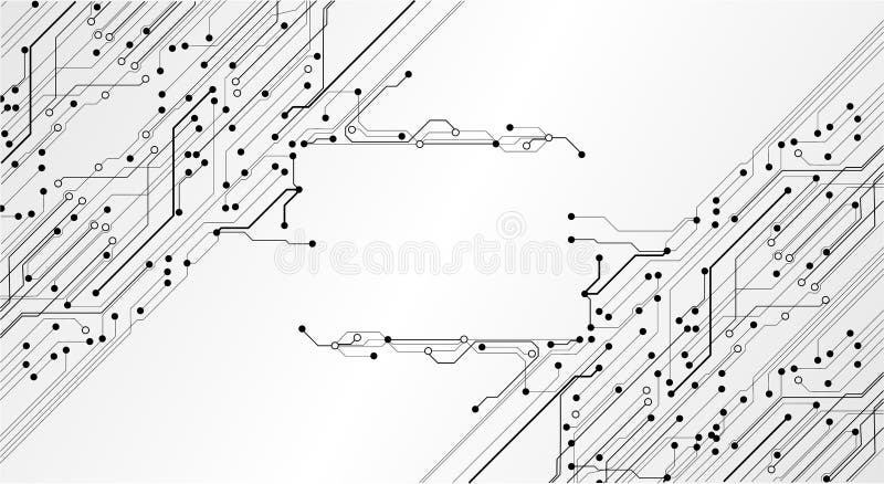 Circuit board stock illustration