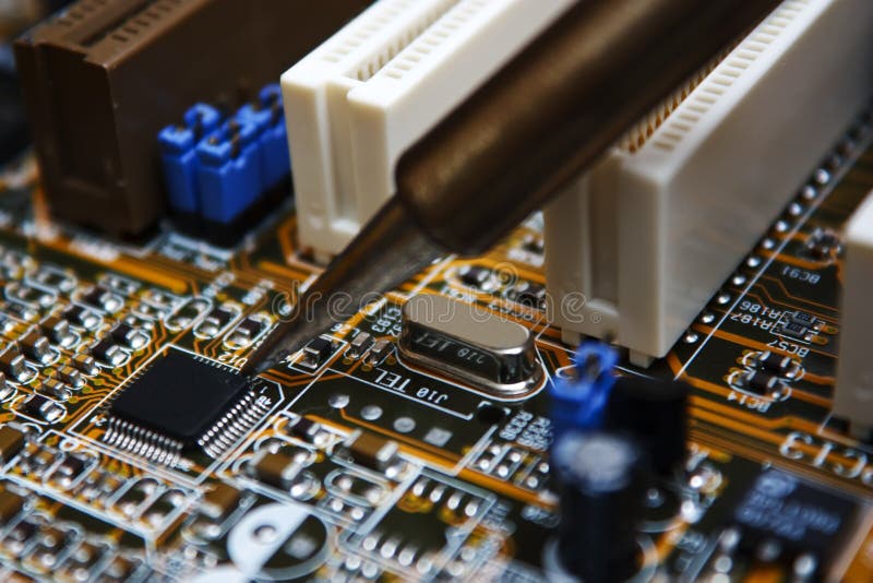 Circuit board repair stock photo. Image of mother, technician Circuit Diagram