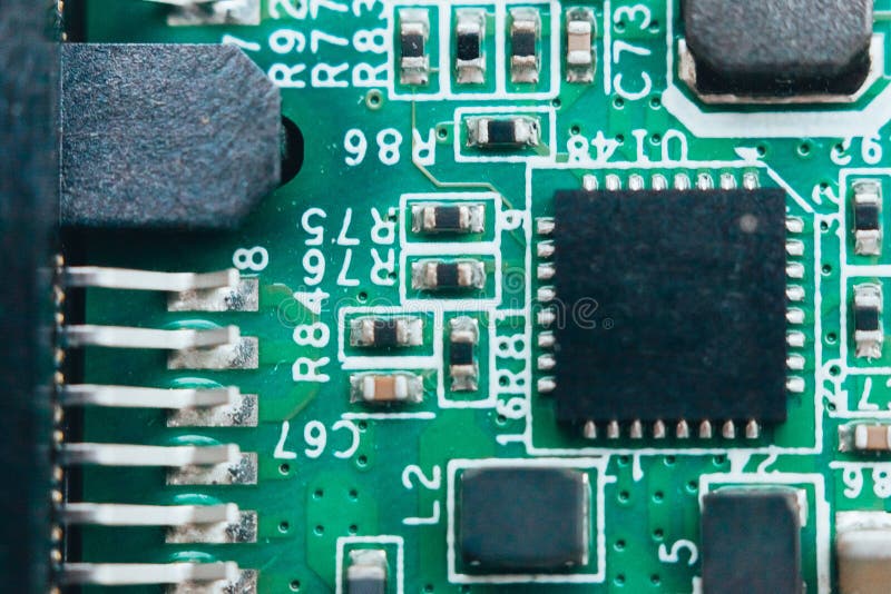 Circuit Board Repair. Electronic Hardware Modern Technology