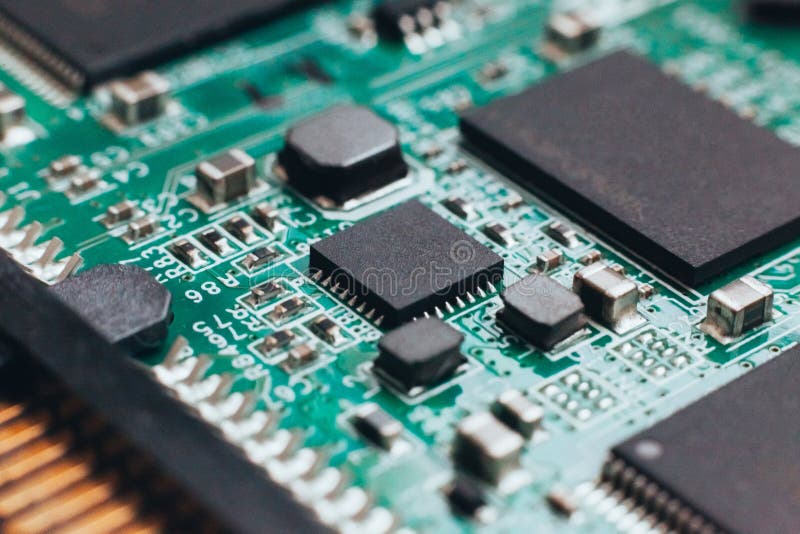 Circuit Board Repair. Electronic Hardware Modern Technology