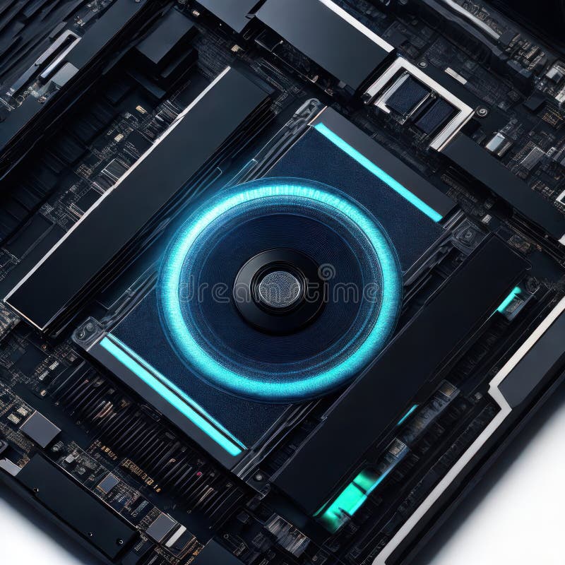 Circuit board. Technology background. Circuit board Technology background. Generative AI AI generated