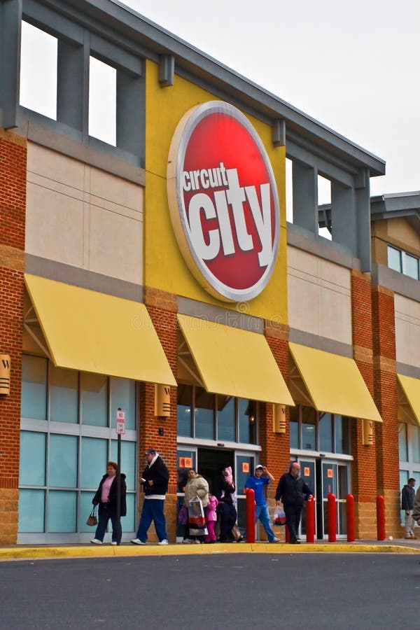Circuit City - Closing de Winchester foto de archivo libre de regalías Circuit City - Closing de Winchester foto de archivo libre de regalías