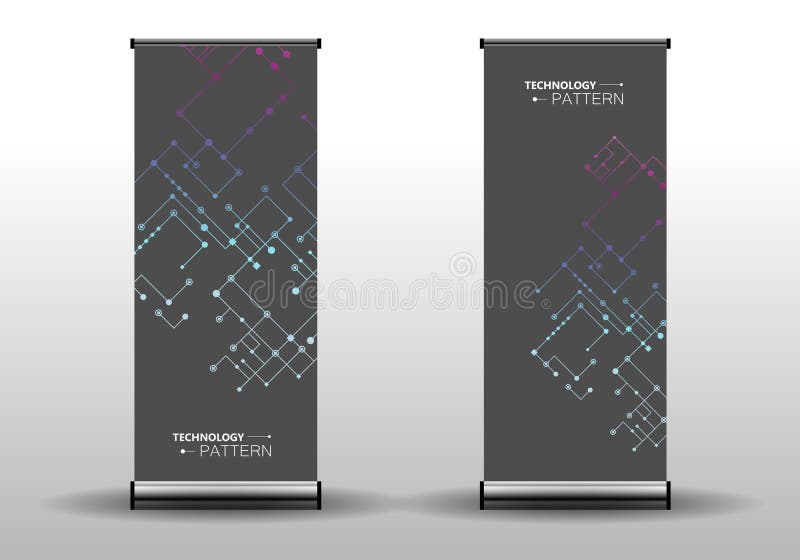 Circuit line background, connected dots and lines. Vector abstract design vector illustration