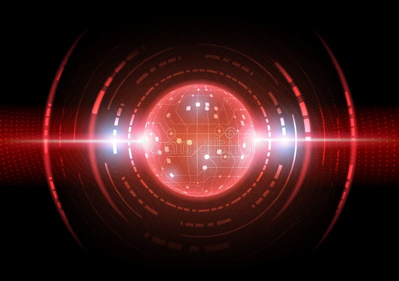 Circuit technology background royalty free illustration