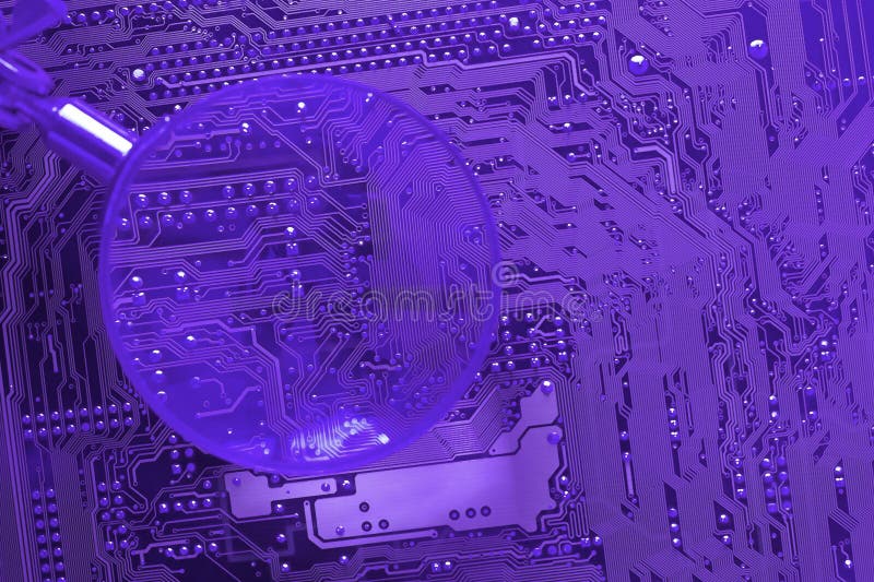 Circuito di mainboard del calcolatore immagine stock Circuito di mainboard del calcolatore immagine stock