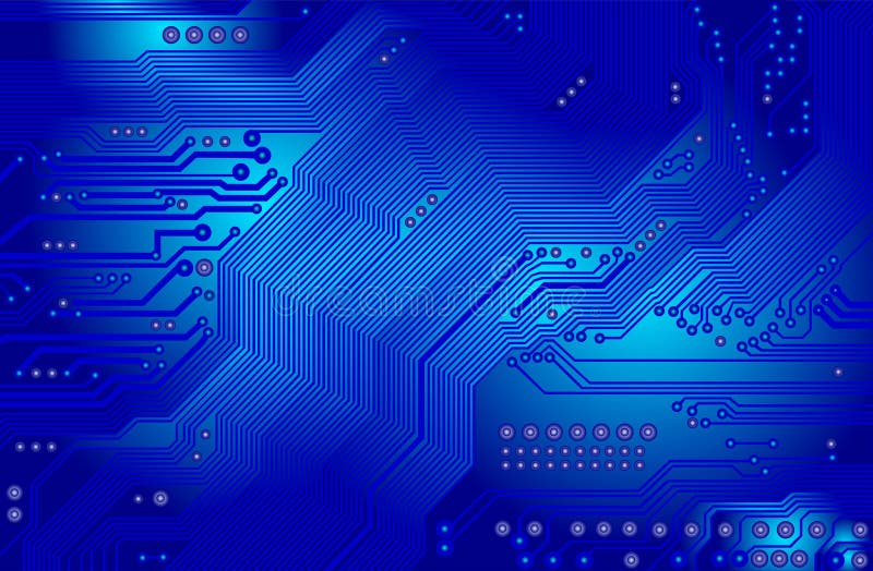 Image of the printed circuit - motherboard - technology abstract -. Image of the printed circuit - motherboard - technology abstract -