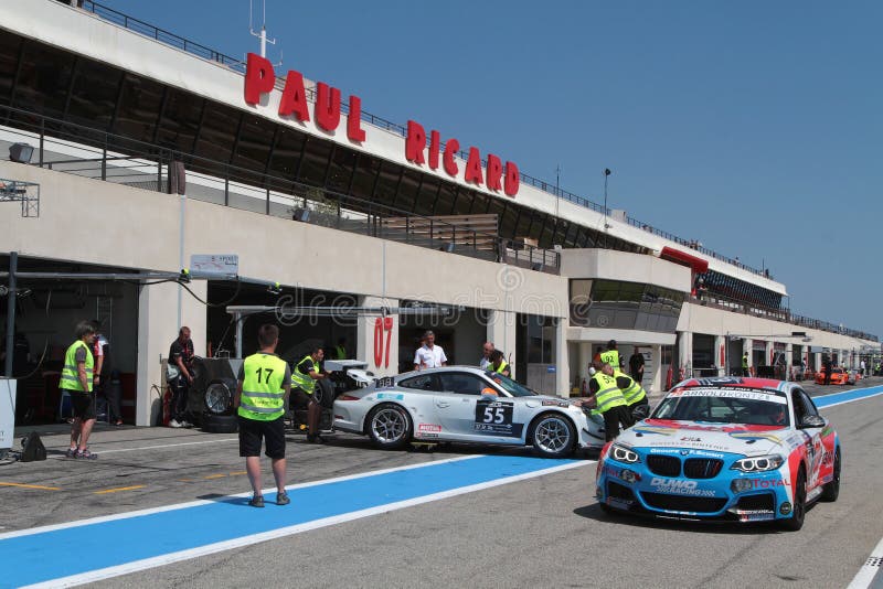 Circuito Paul Ricard imagen de archivo Circuito Paul Ricard imagen de archivo
