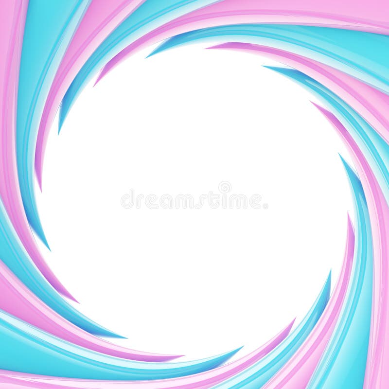 Circular abstract frame background made of glossy wavy elements. Circular abstract frame background made of glossy wavy elements