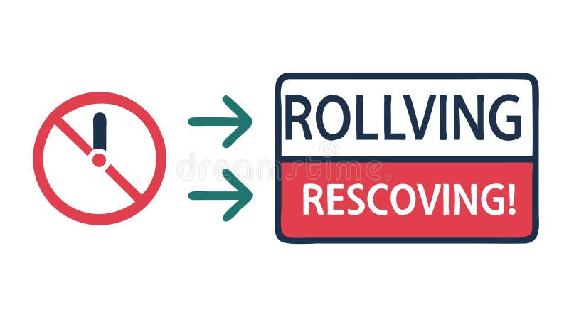 Circular Arrow Process: Workflow Iteration Concept Vector, vector design Generative AI stock illustration