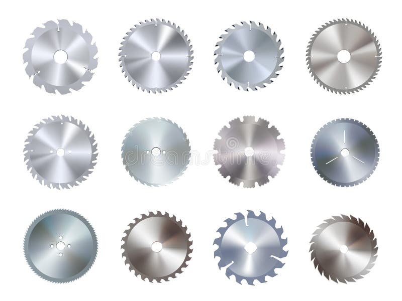 Circular disk equipment and sharp saw blades