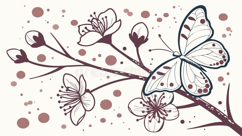 Circular Flower Design with Petals and Central Bloom, vector design Generative AI stock illustration