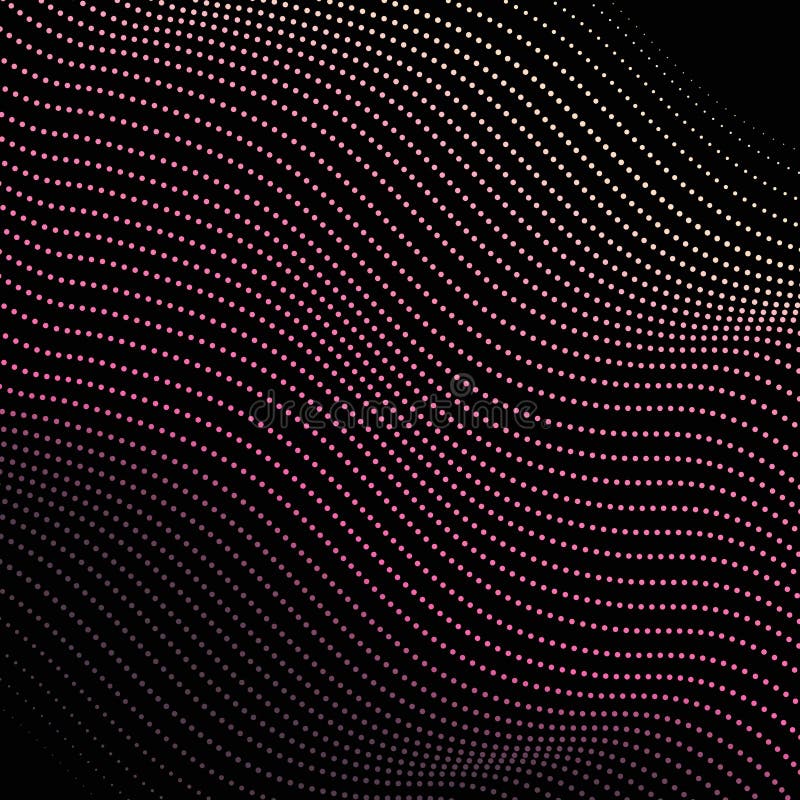 Circular halftone dots vector background free vector royalty free illustration