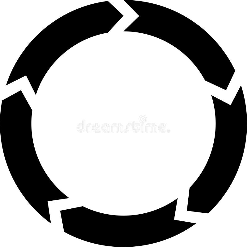 Refresh Reload and Recycle vector icon. Refresh symbol