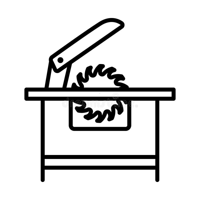 Circular Saw Icon vector illustration