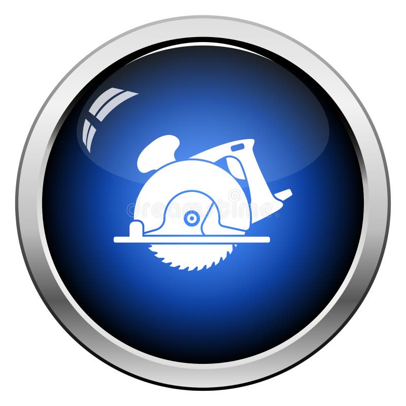 Circular saw icon royalty free illustration