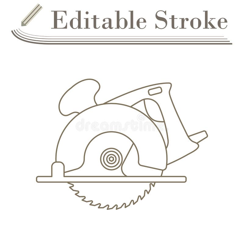 Circular Saw Icon vector illustration