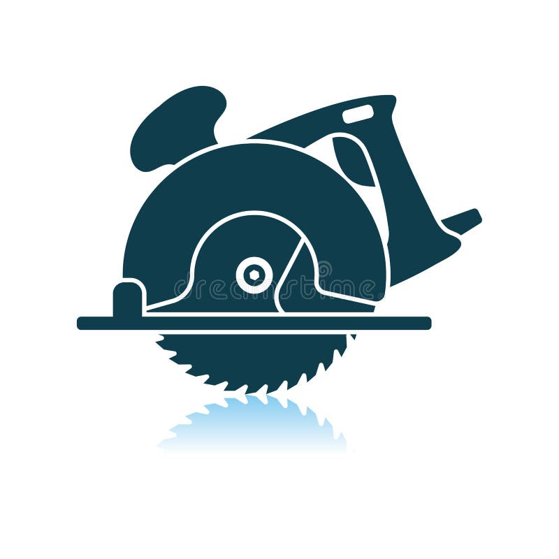 Circular Saw Icon royalty free illustration