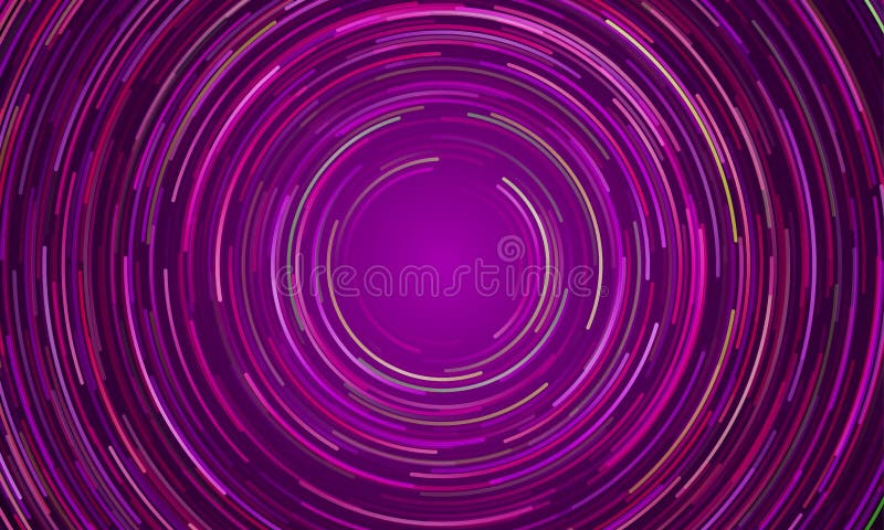 Circular vortex purple light motion background