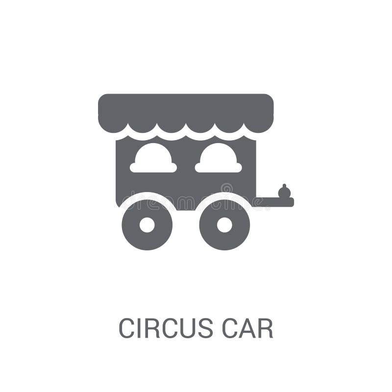 Circus Car icon. Trendy Circus Car logo concept on white background from Circus collection. Suitable for use on web apps, mobile apps and print media.