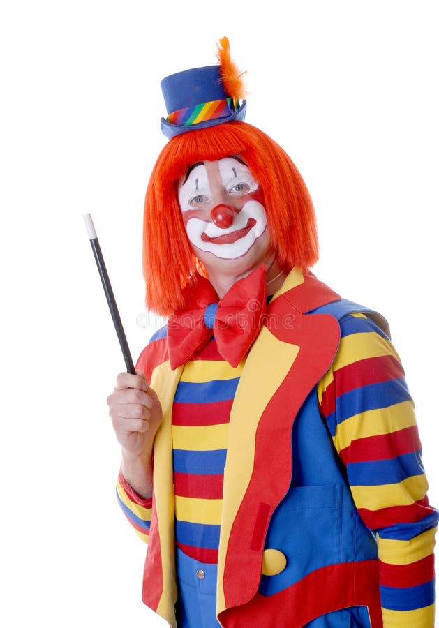 Circus Clown stock image