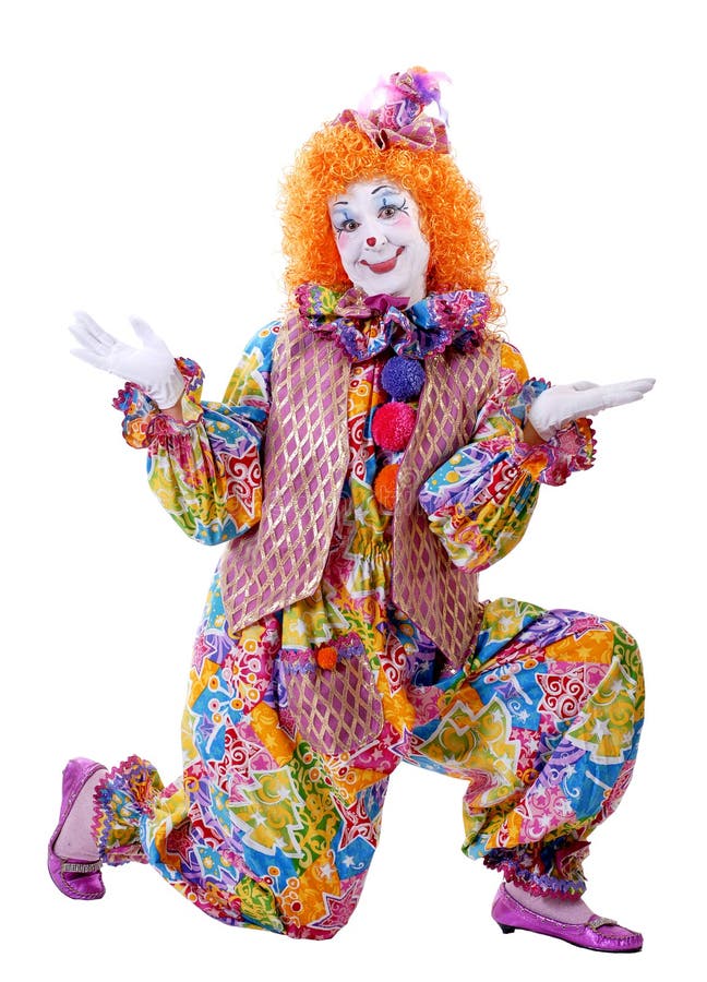 Circus Clown royalty free stock photo