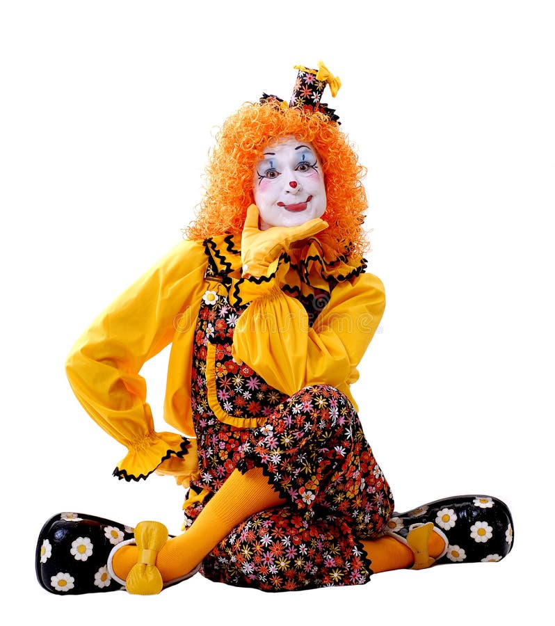 Circus Clown royalty free stock photos