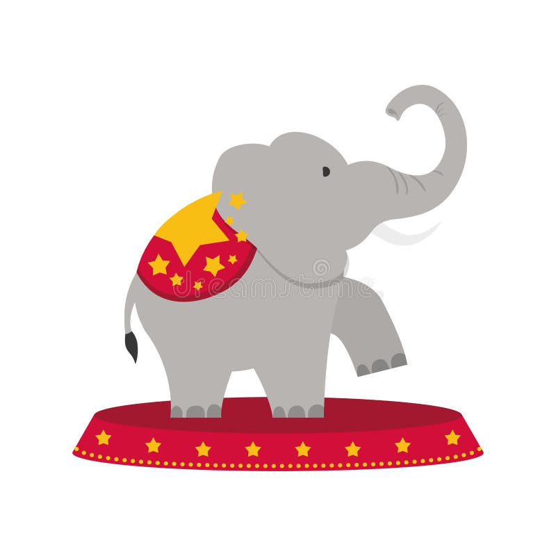 Circus elephant cartoon stock vector. Illustration of balance - 81433315 Circus elephant cartoon stock vector. Illustration of balance - 81433315