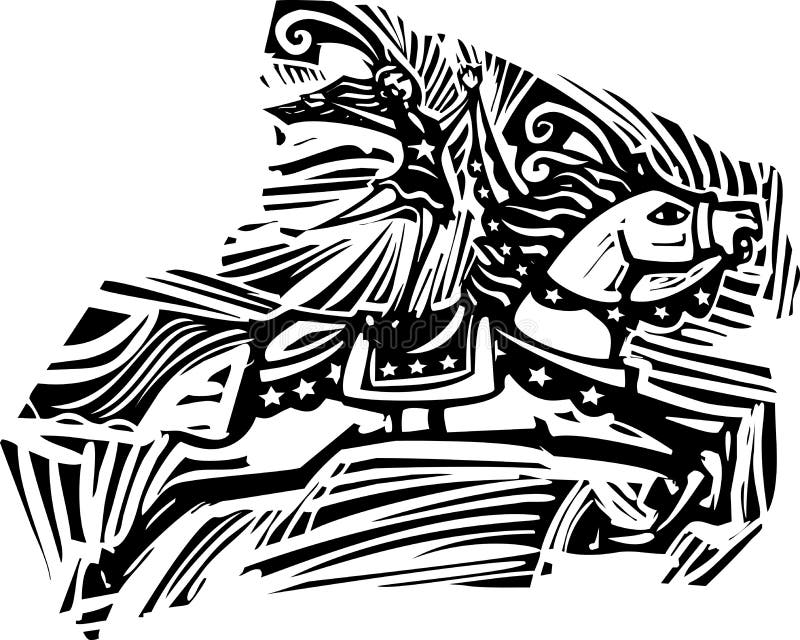 pic Woodcut Illustrations circus woodcut stock illustrations