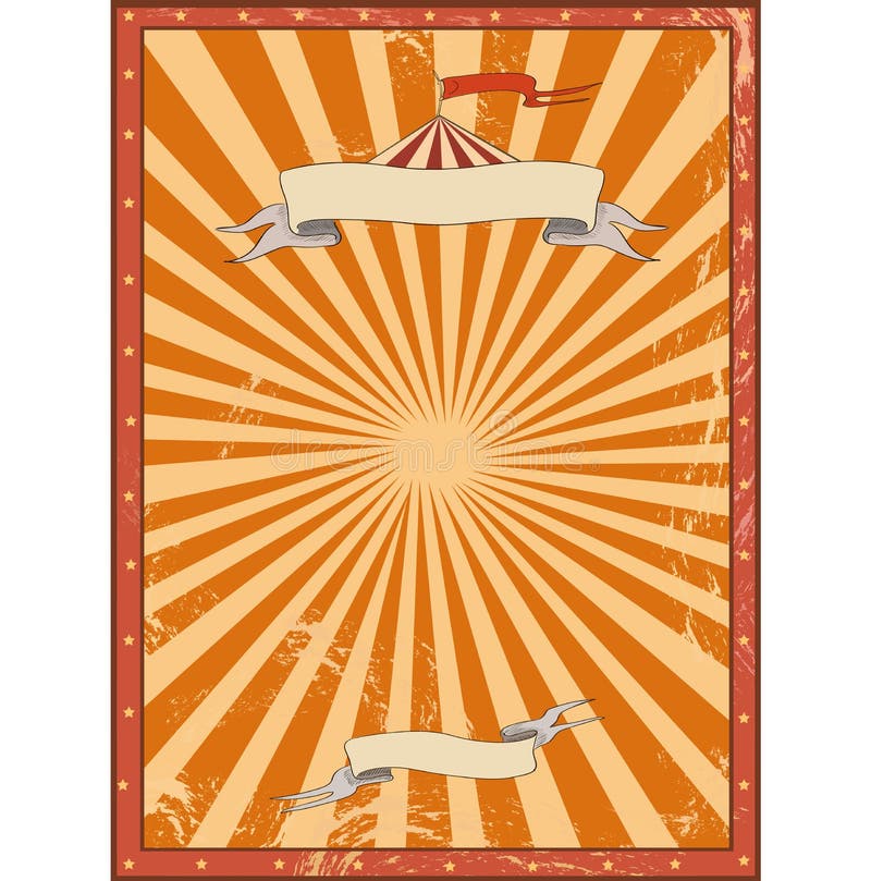 Circus red vintage background for a poster stock illustration Circus red vintage background for a poster stock illustration