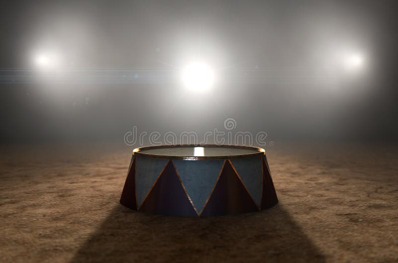 Circus Ring And Podium