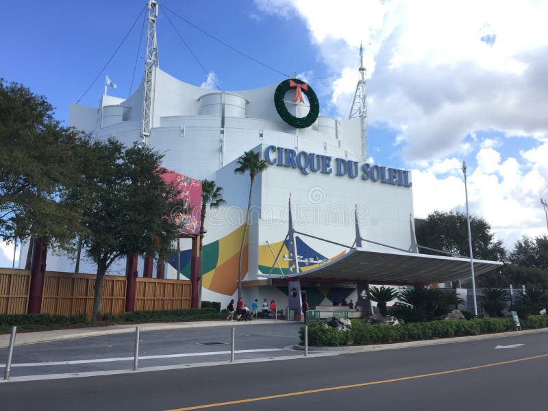 Cirque du Soleil, ανοίξεις της Disney στοκ εικόνες Cirque du Soleil, ανοίξεις της Disney στοκ εικόνες
