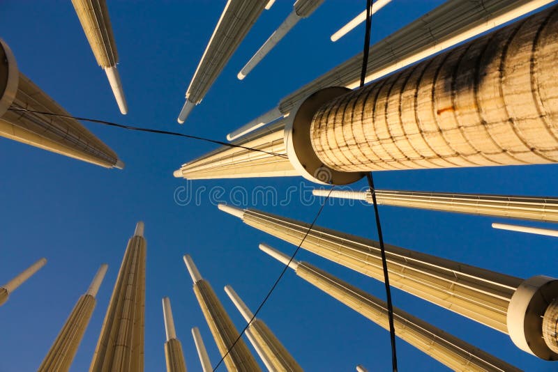 Cisneros or Light square. Medellin, Colombia stock images Cisneros or Light square. Medellin, Colombia stock images