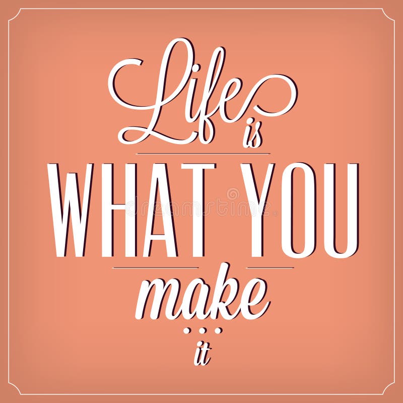 Citaat Typografisch Ontwerp Als Achtergrond Vector