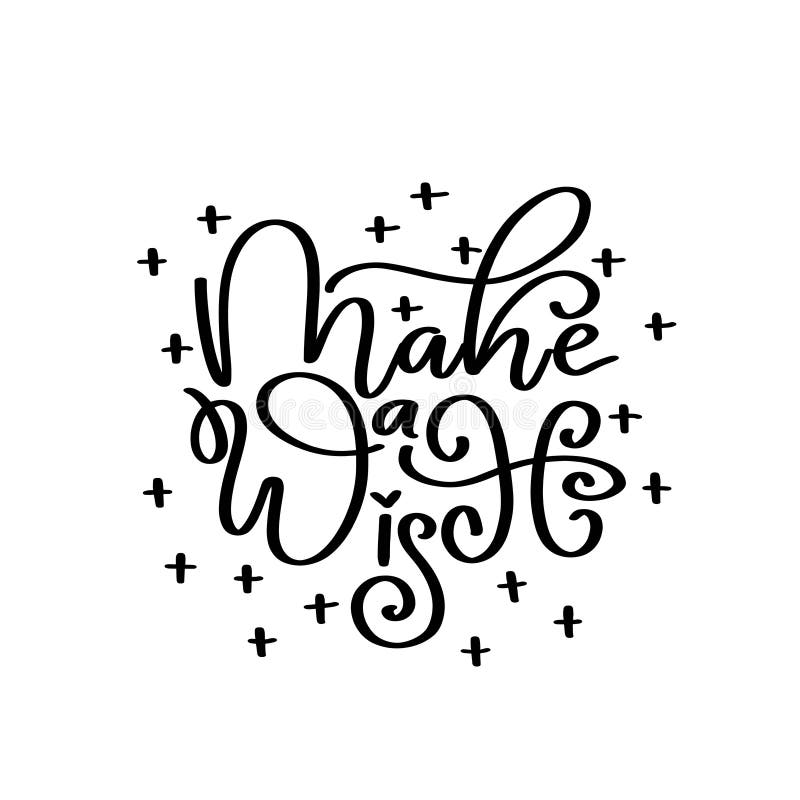 Citas de caligrafía navideña de Feliz Feliz Año Nuevo 2020 ilustración del vector