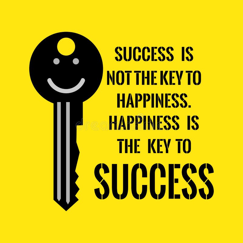 Citation De Motivation Le Succes N Est Pas La Cle Au Bonheur Happine Illustration De Vecteur Illustration Du Happine Bonheur Citation De Motivation Le Succes N Est Pas La Cle Au Bonheur Happine Illustration De Vecteur Illustration Du Happine Bonheur